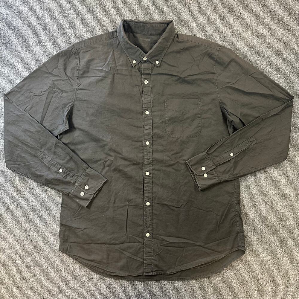 Bonobos Men’s Everyday Oxford Shirt Slim Fit Lightweight Cotton Button-Down XLT
